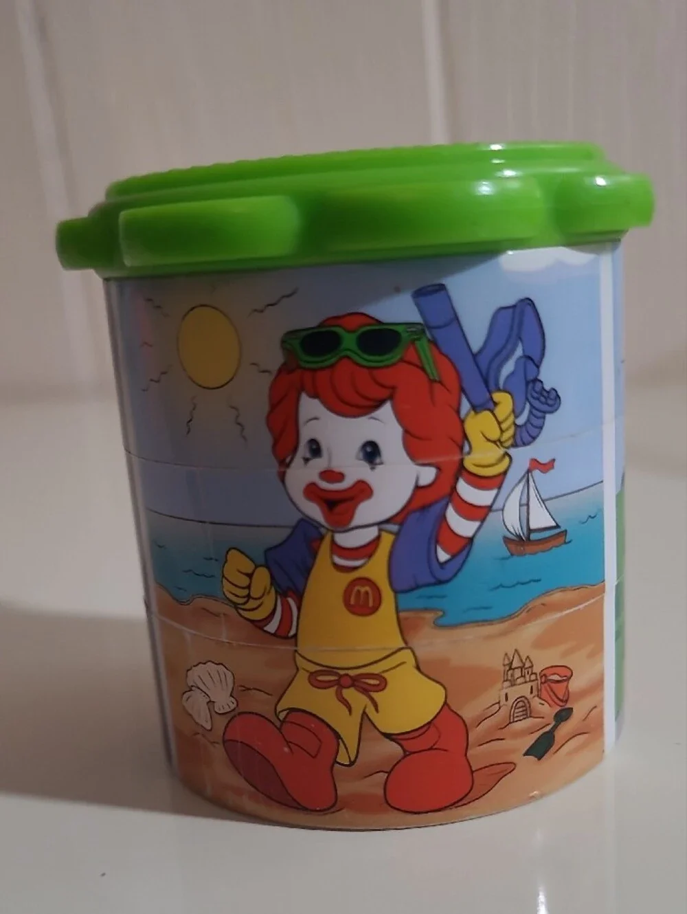 McDonalds Baby Ronald rotating counting puzzle toy 2008